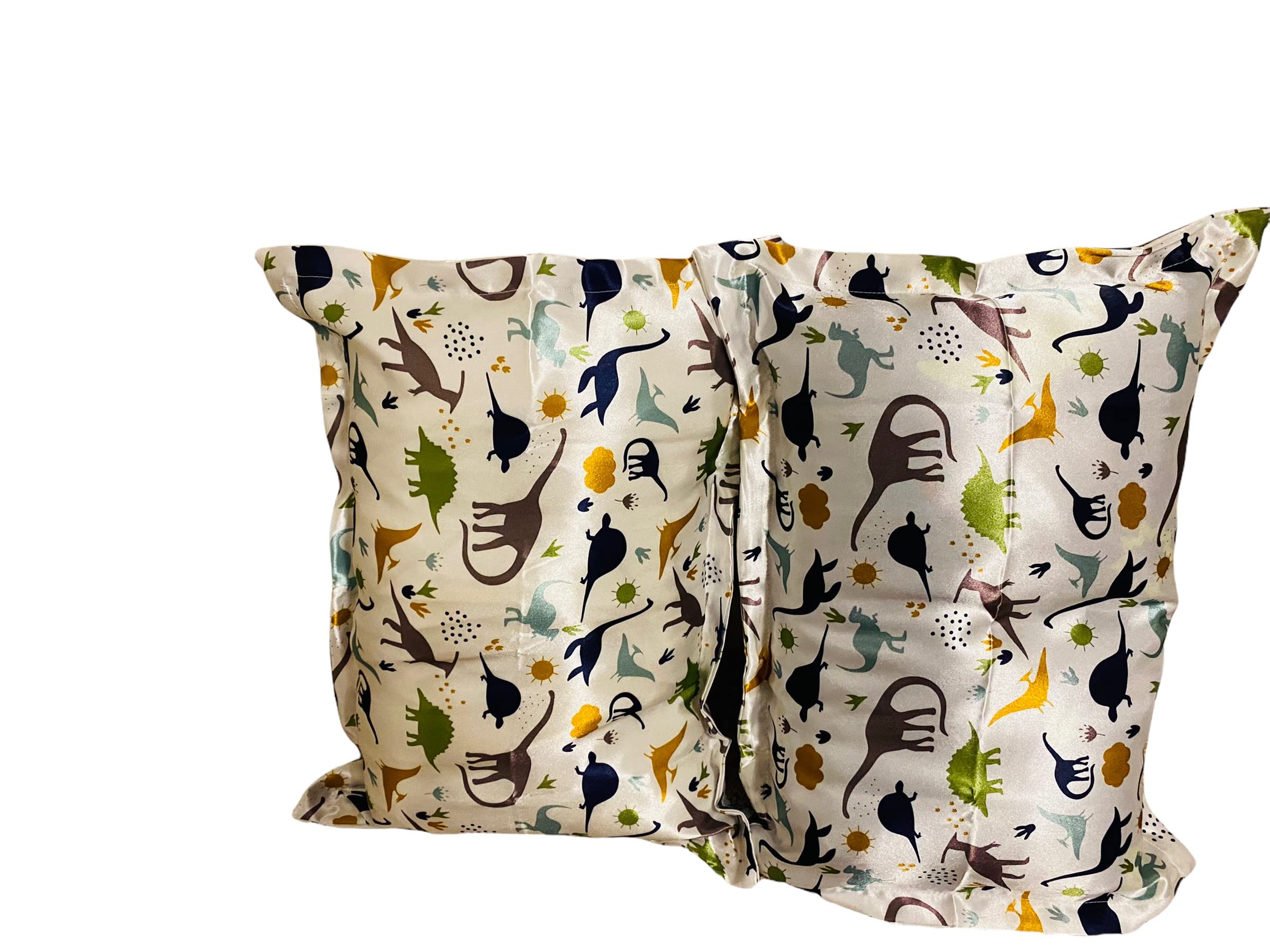 Beddings Place set of 2 envelope-style pillowcases with flanges enhance pillows.