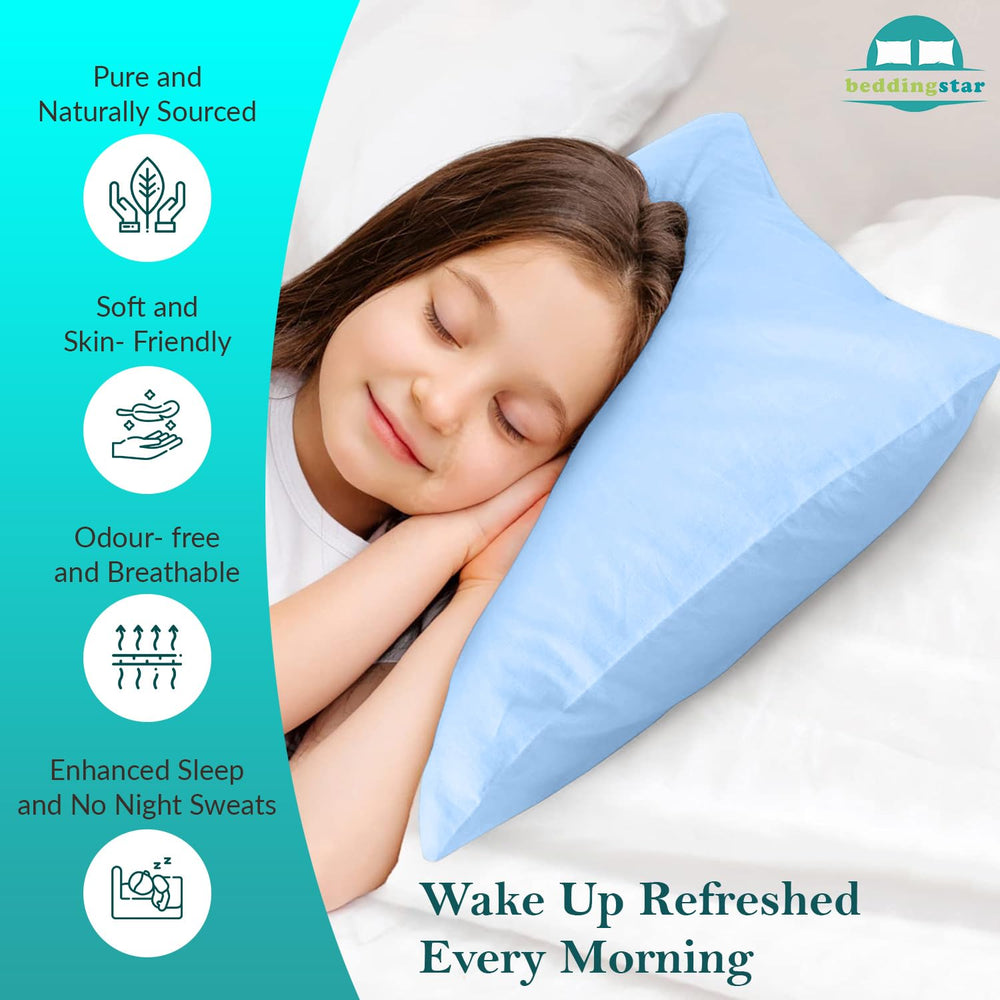 beddingstar 100percent egyptian cotton pillowcase soft touch promotes gentle skin contact