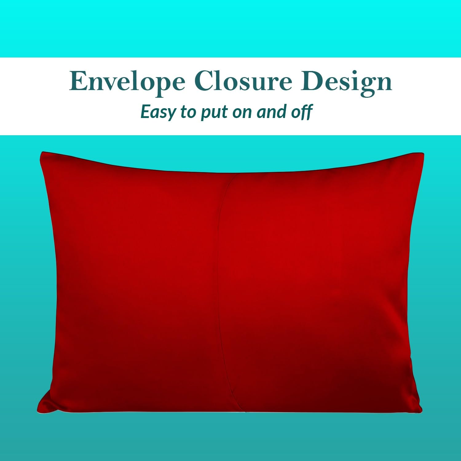 Beddingstar red pillow case pair shown on toddler bed for peaceful travel naps.