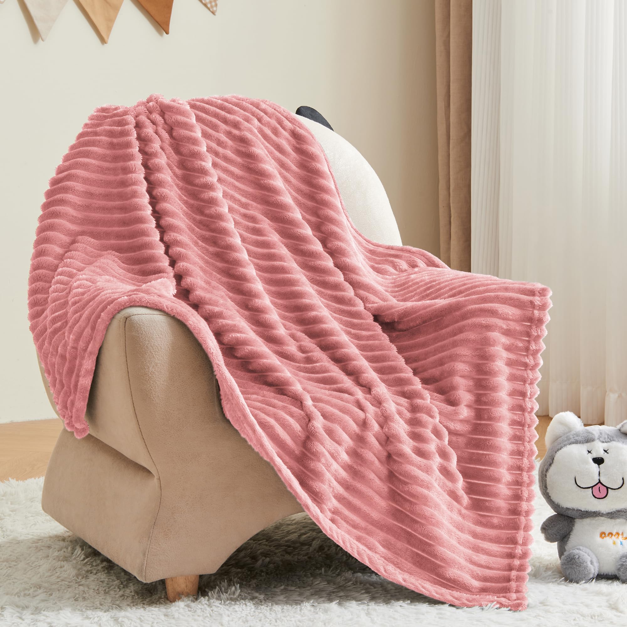 BEDELITE baby blanket easy care stitches ensure durability