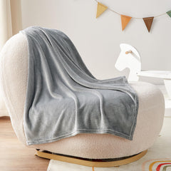 BEDELITE blanket soft-touch shows plush fleece for gentle baby comfort and warmth.