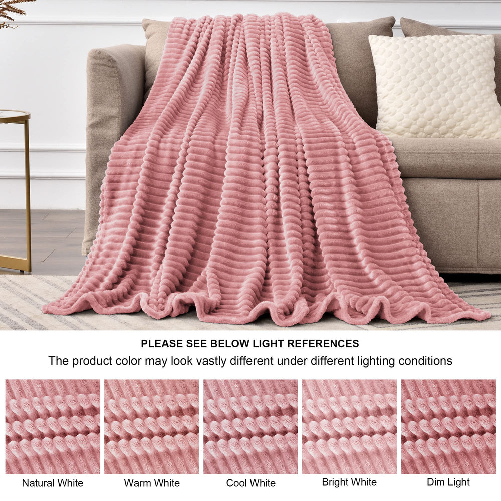 BEDELITE throw blanket suitable for outdoor use and travel warmth