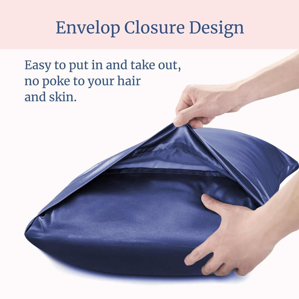 BEDELITE satin pillowcase machine washable and easy to care