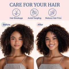 BEDELITE satin pillowcase reduces friction for smoother hair and fewer knots