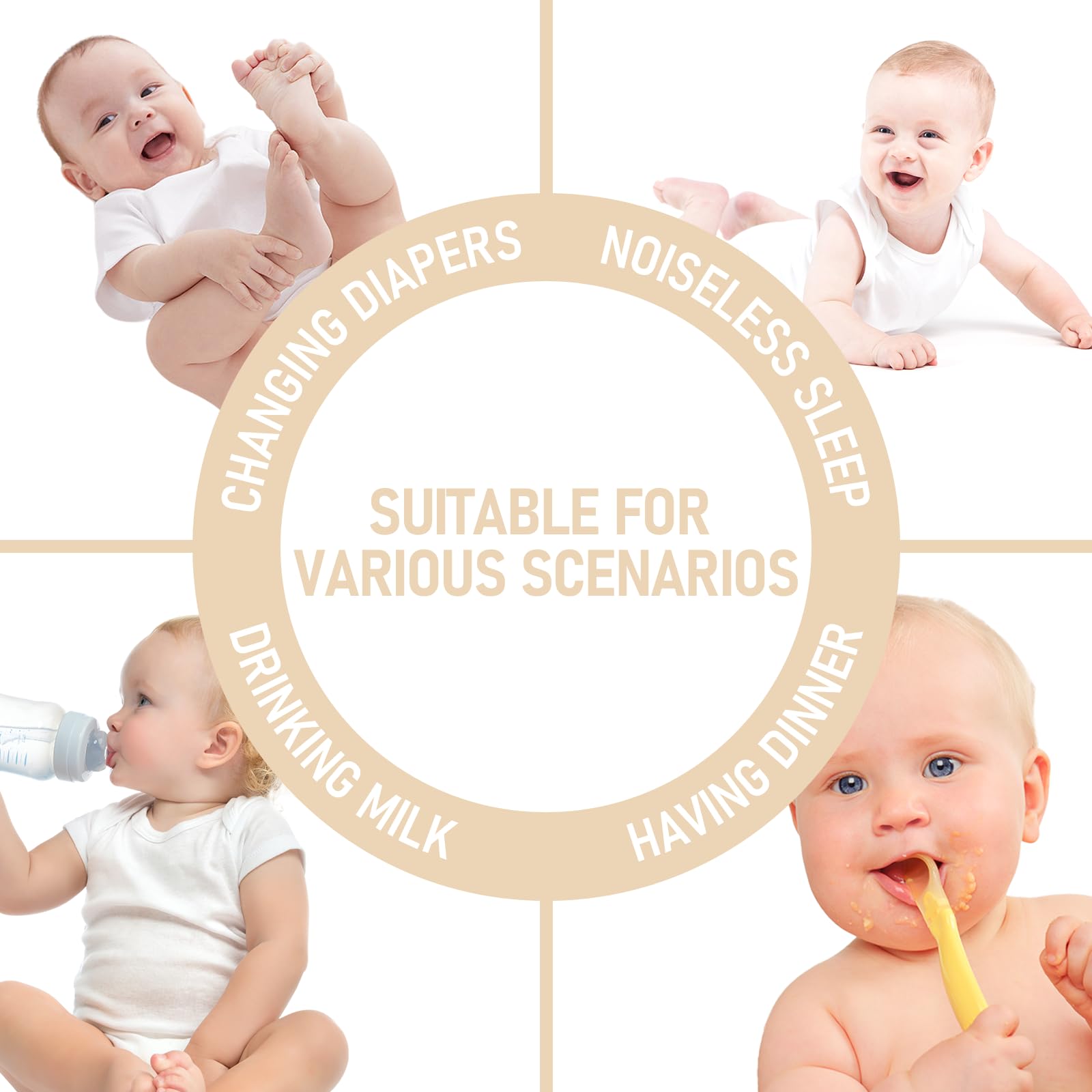 BEDLORE baby-safe design supports a clean, dry sleep environment