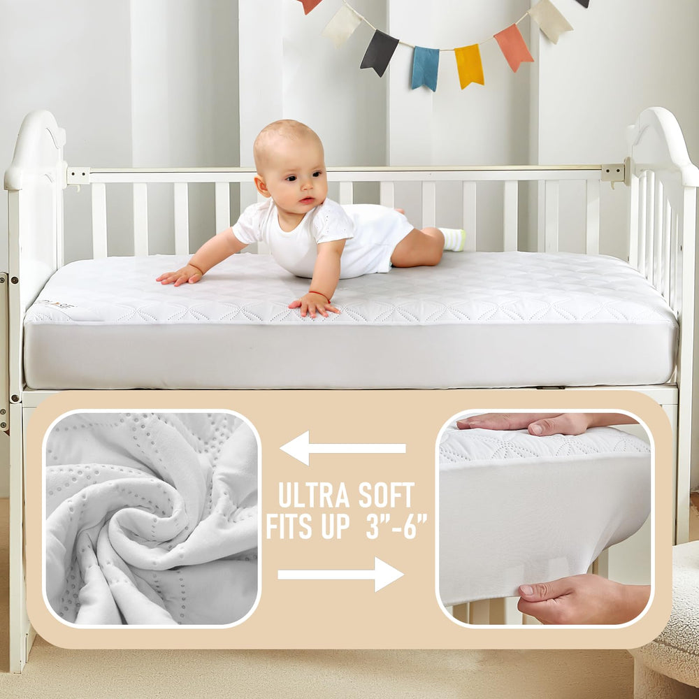 BEDLORE machine-washable cover folds easily for quick cleanup