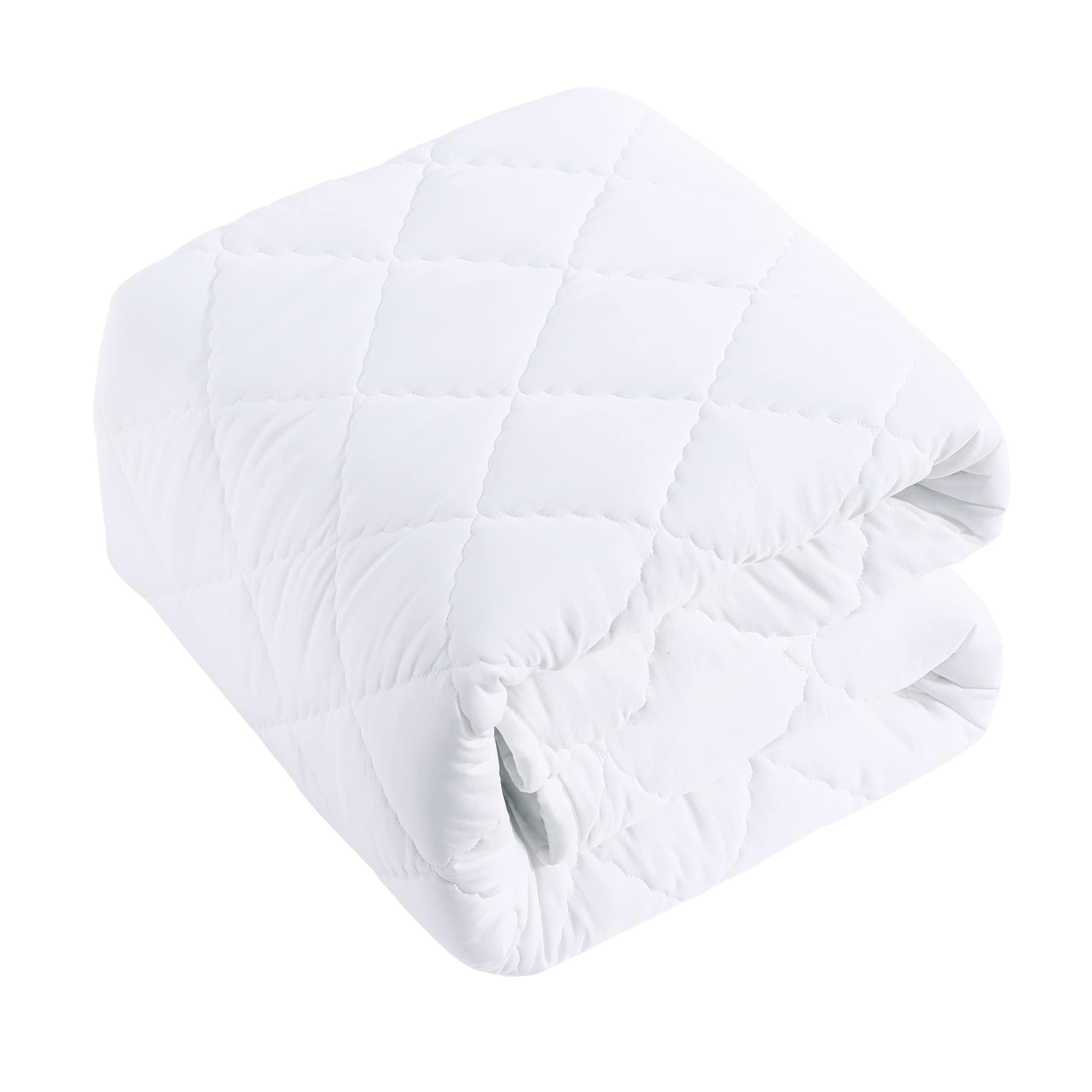 BEDSUM comforter texture closeup shows ultra-soft brushed microfiber for cozy toddler sleep
