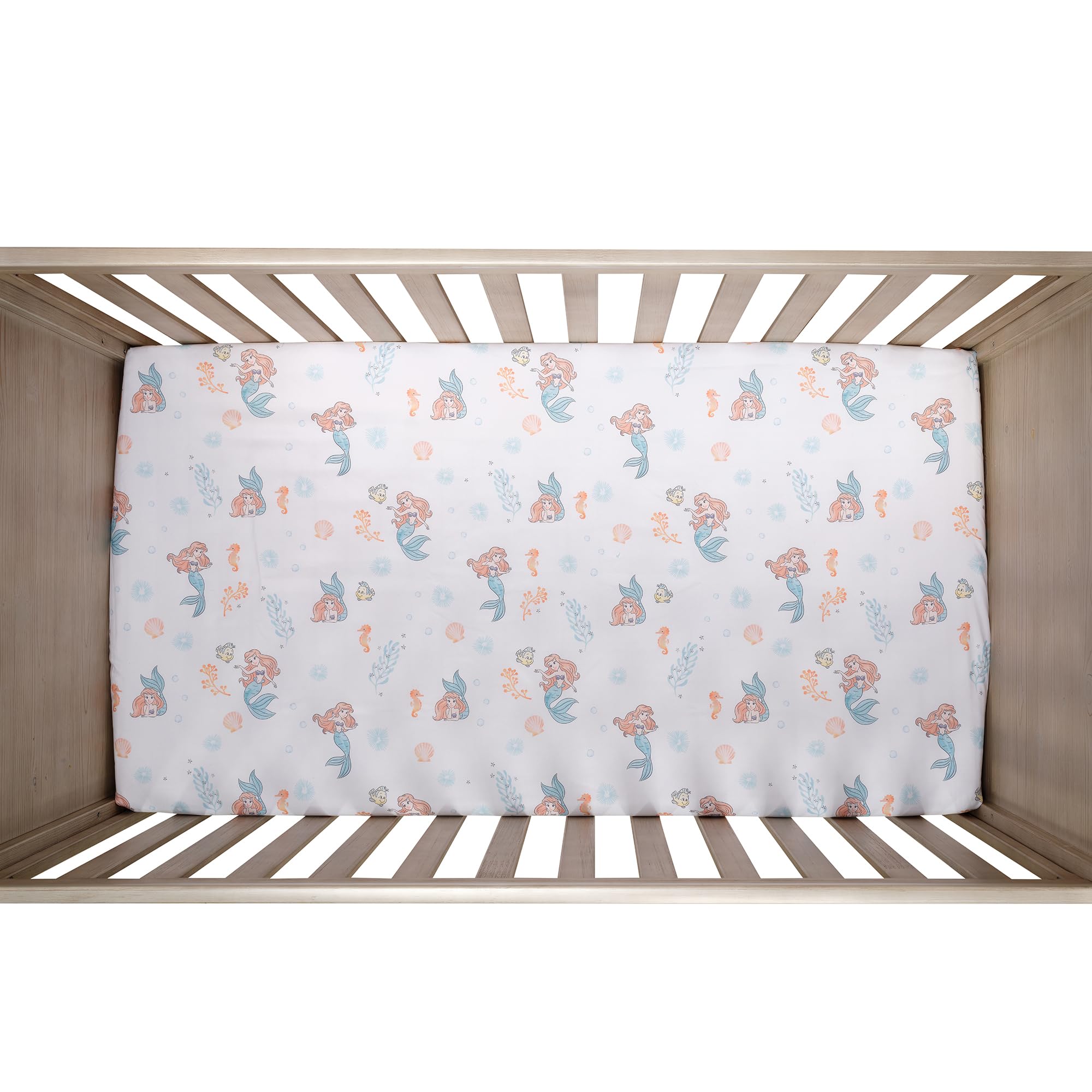 Bedtime Originals Disney Baby Little Mermaid complete 3-piece set for easy bedding coordination