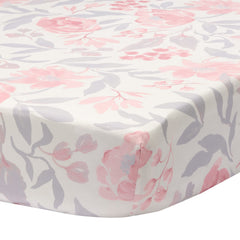Bedtime Originals Lavender Floral set packaging showcases coordinated nursery-ready design
