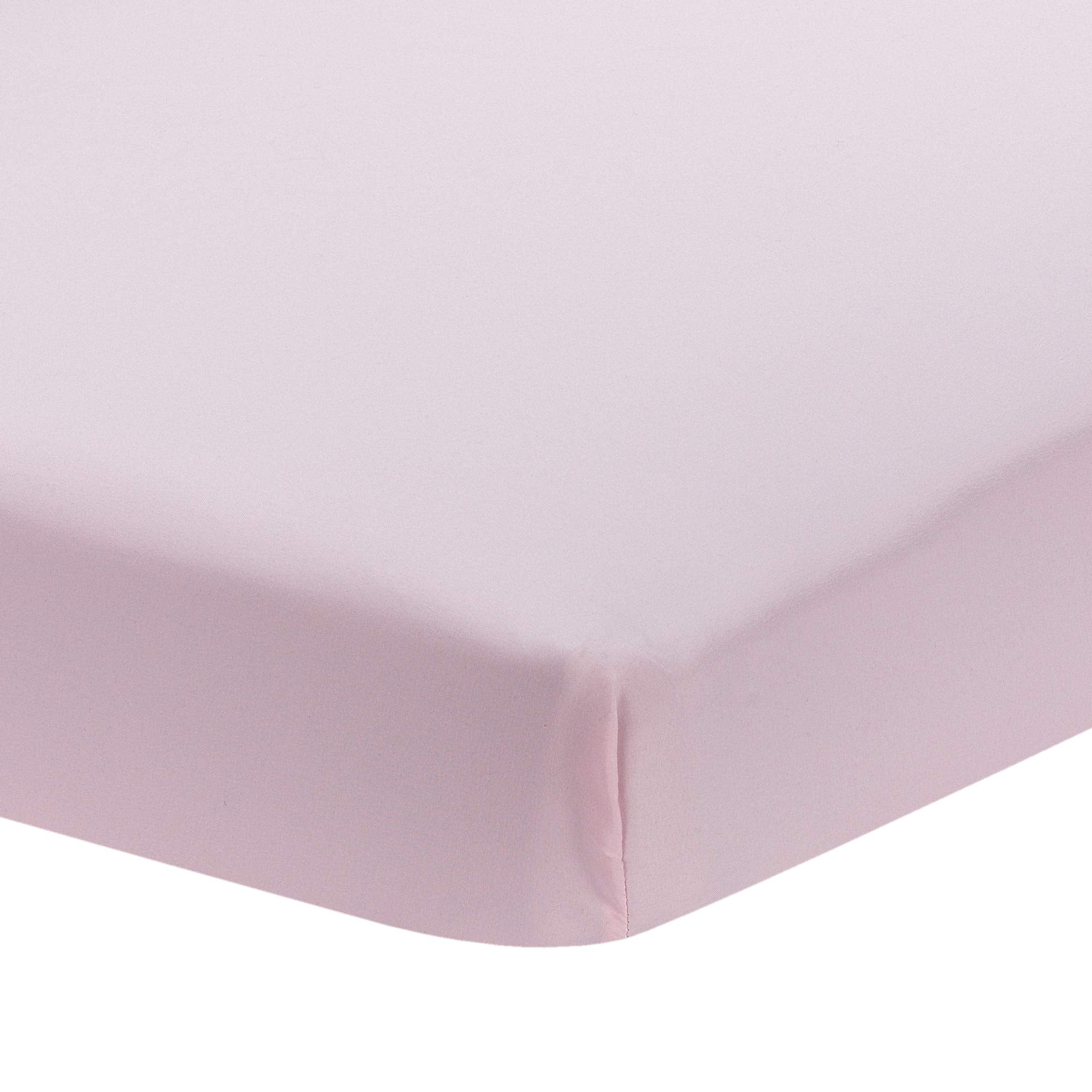 Bedtime Originals Sheets are mini-crib friendly with soft microfiber and easy-care potential.