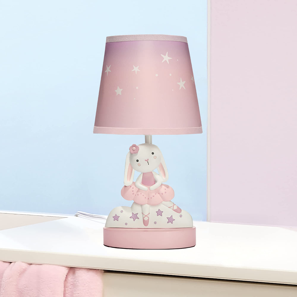 Bedtime Originals Tiny Dancer Bunny resin detail closeup highlights resin craftsmanship and adorable charm