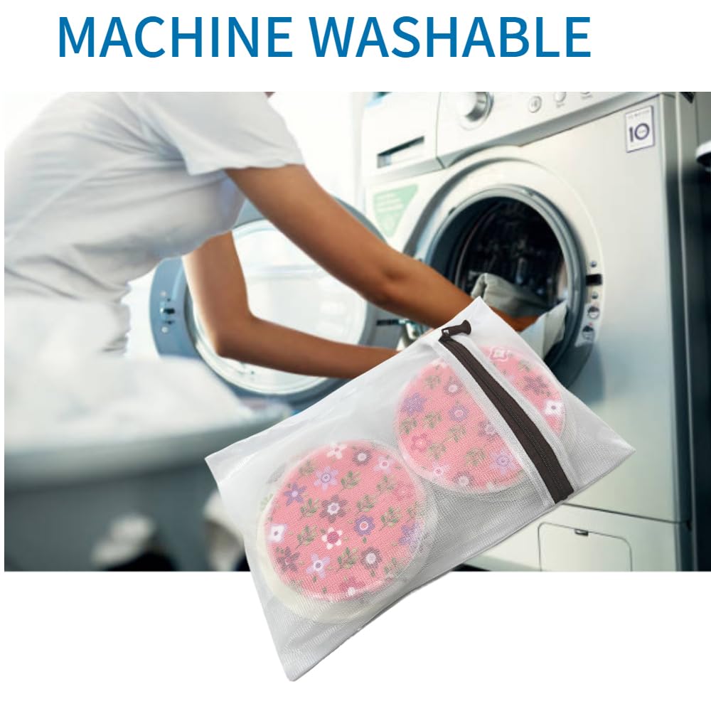 BEECO GIF2U nursing pads stored in waterproof bag for leak-free storage.