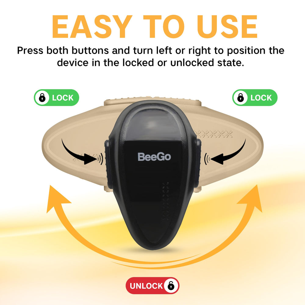 BeeGo oven lock removable design cleanly detaches with no residue.