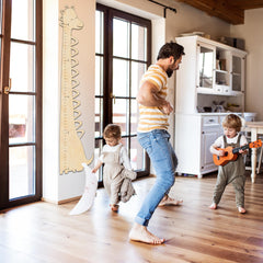 BeeGreeny dinosaur-themed chart adds fun, gender-neutral decor to kids’ rooms