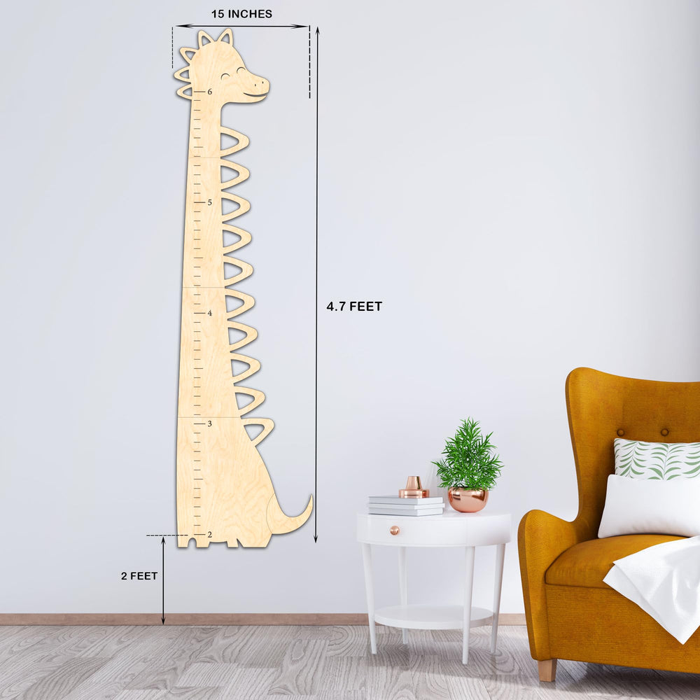 BeeGreeny personalized growth chart with name creates a unique kids’ room keepsake