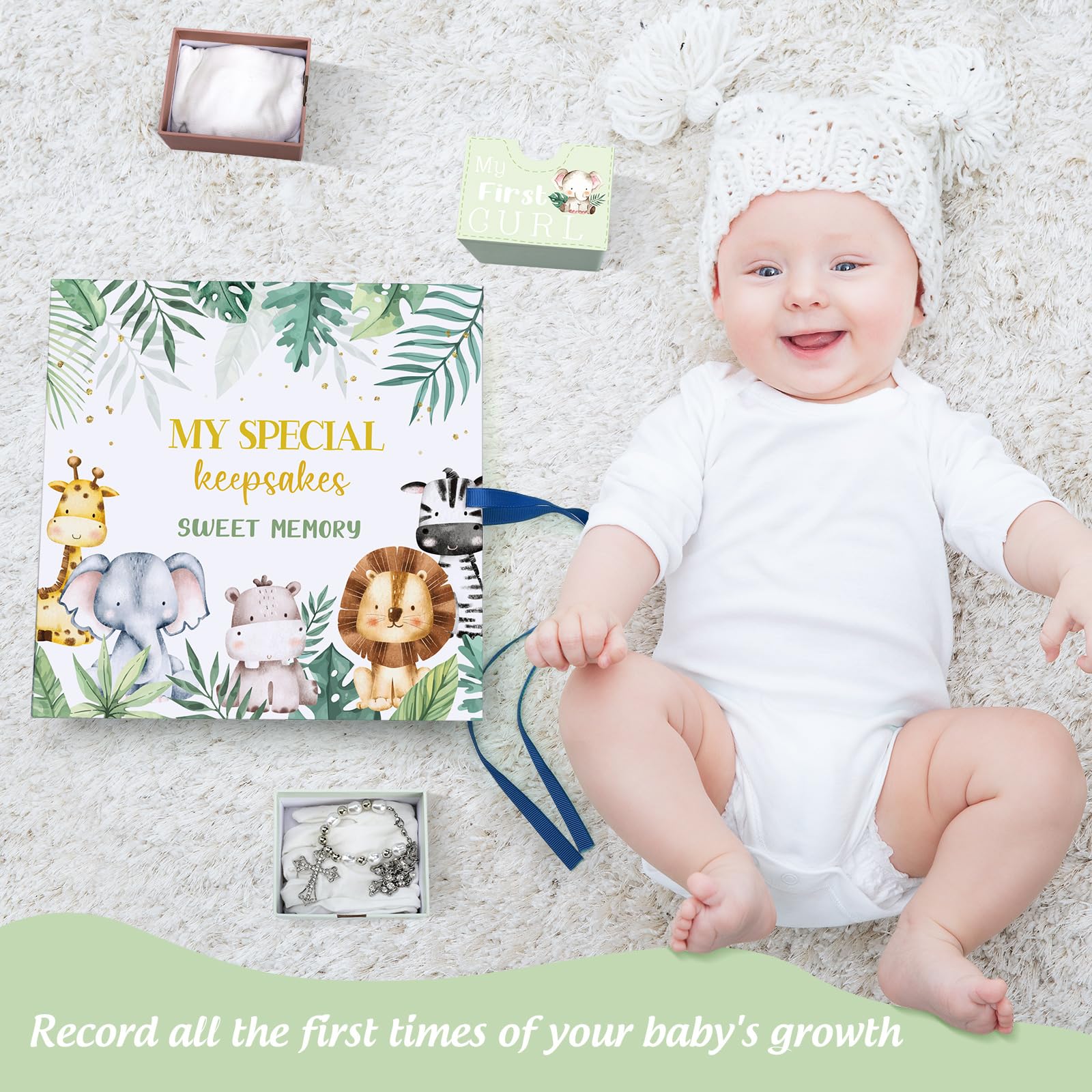 Beeveer new parents gift box suited for pregnancy celebrations and baby showers.