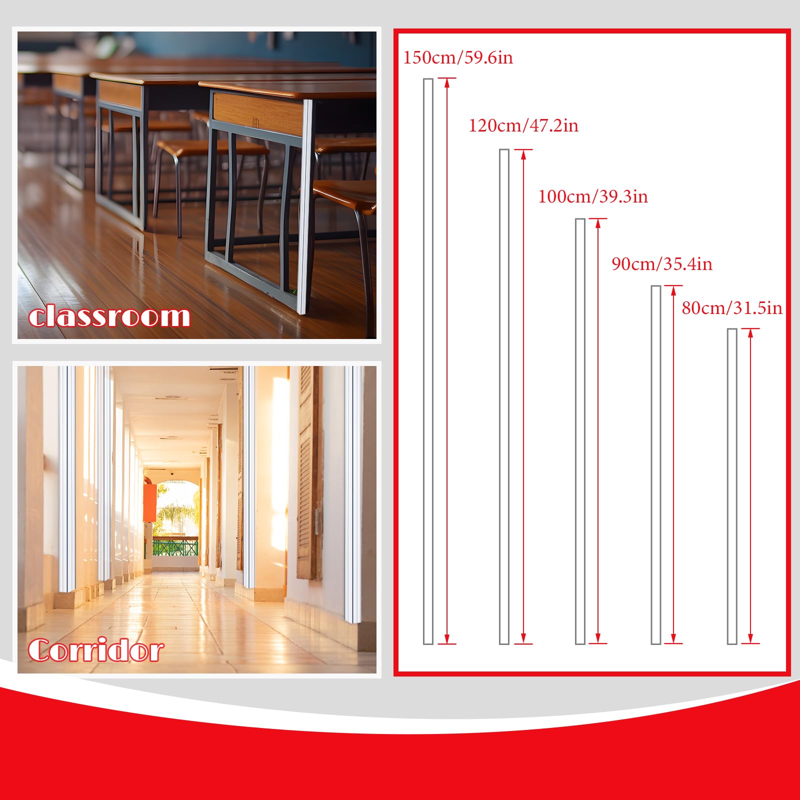 Beeveer corner protector adhesive application demonstrates easy peel and stick installation.