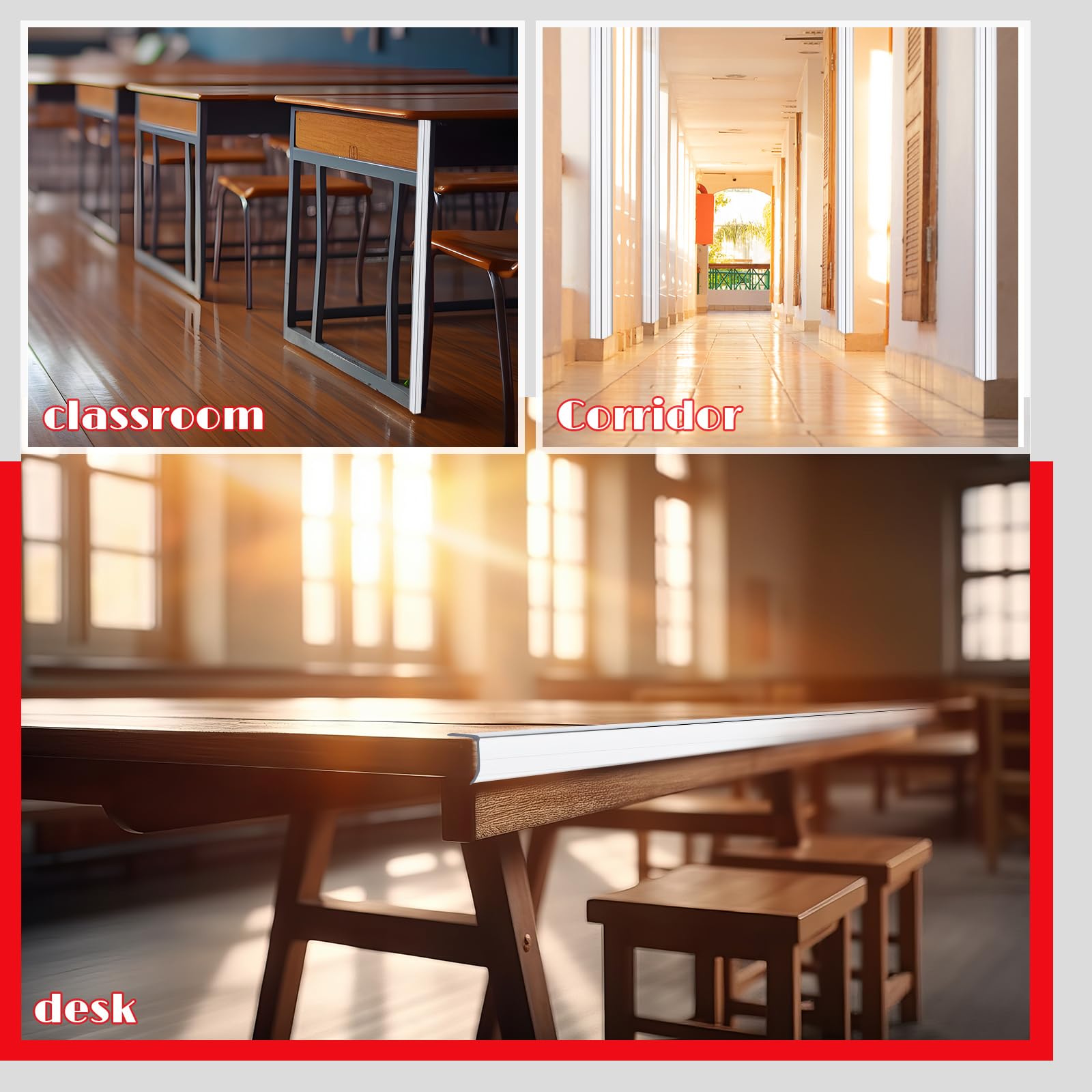 Beeveer easy-clean corner protector wipe-clean surface keeps corners neat.