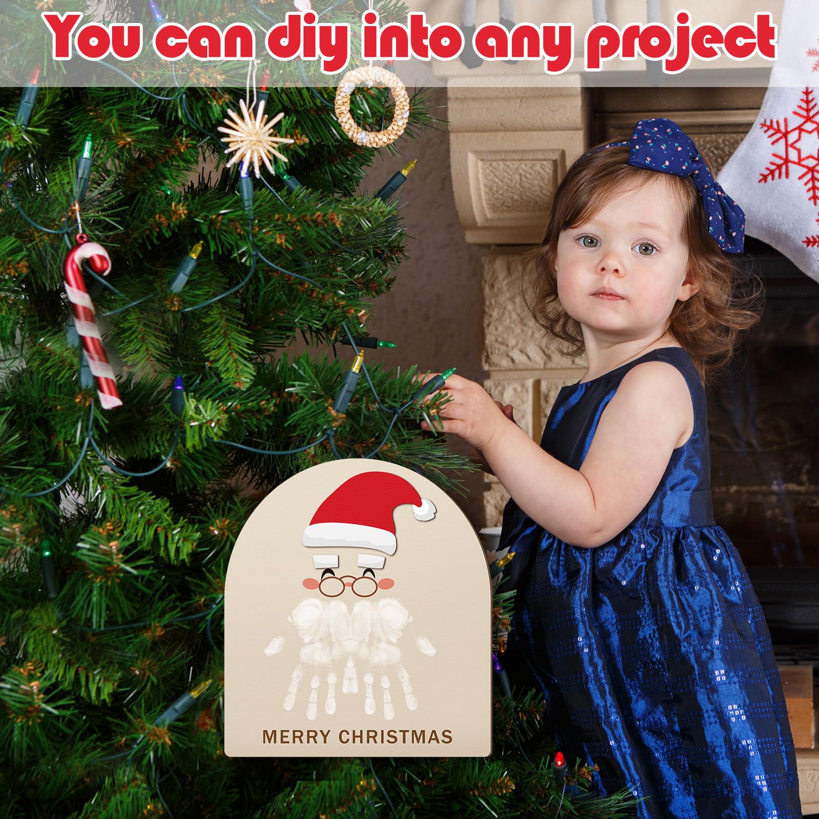 Beeveer versatile display piece for baby showers or holiday tree decor.