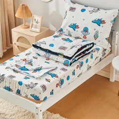 beeweed flat sheet 45x60 fits toddler bed and crib transition