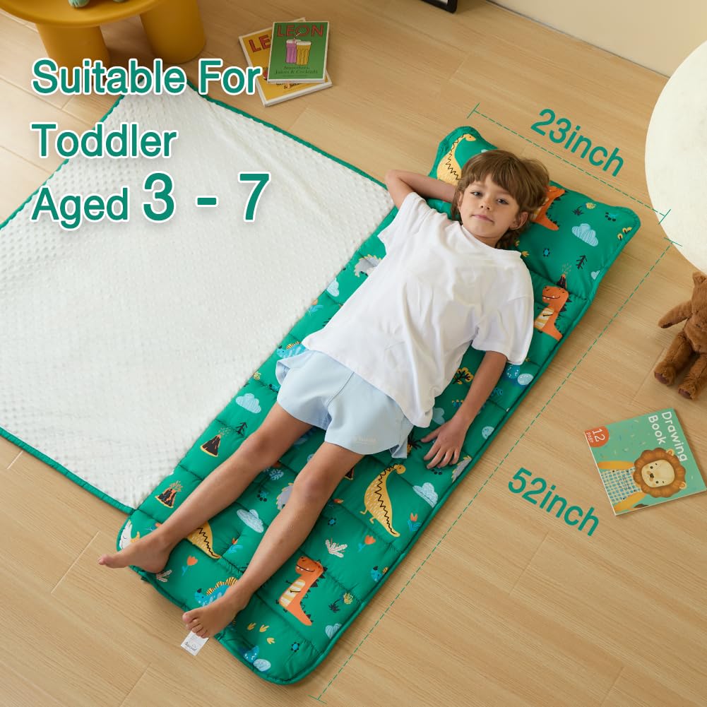 Beeweed nap mat machine washable in cold water for easy care