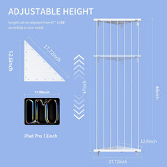 Befayoo wall-hung storage showing adjustable cord and plush toy display.