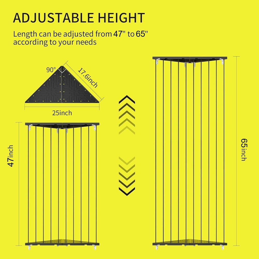 Befayoo corner wall mount storage demonstrates space-saving corner usage