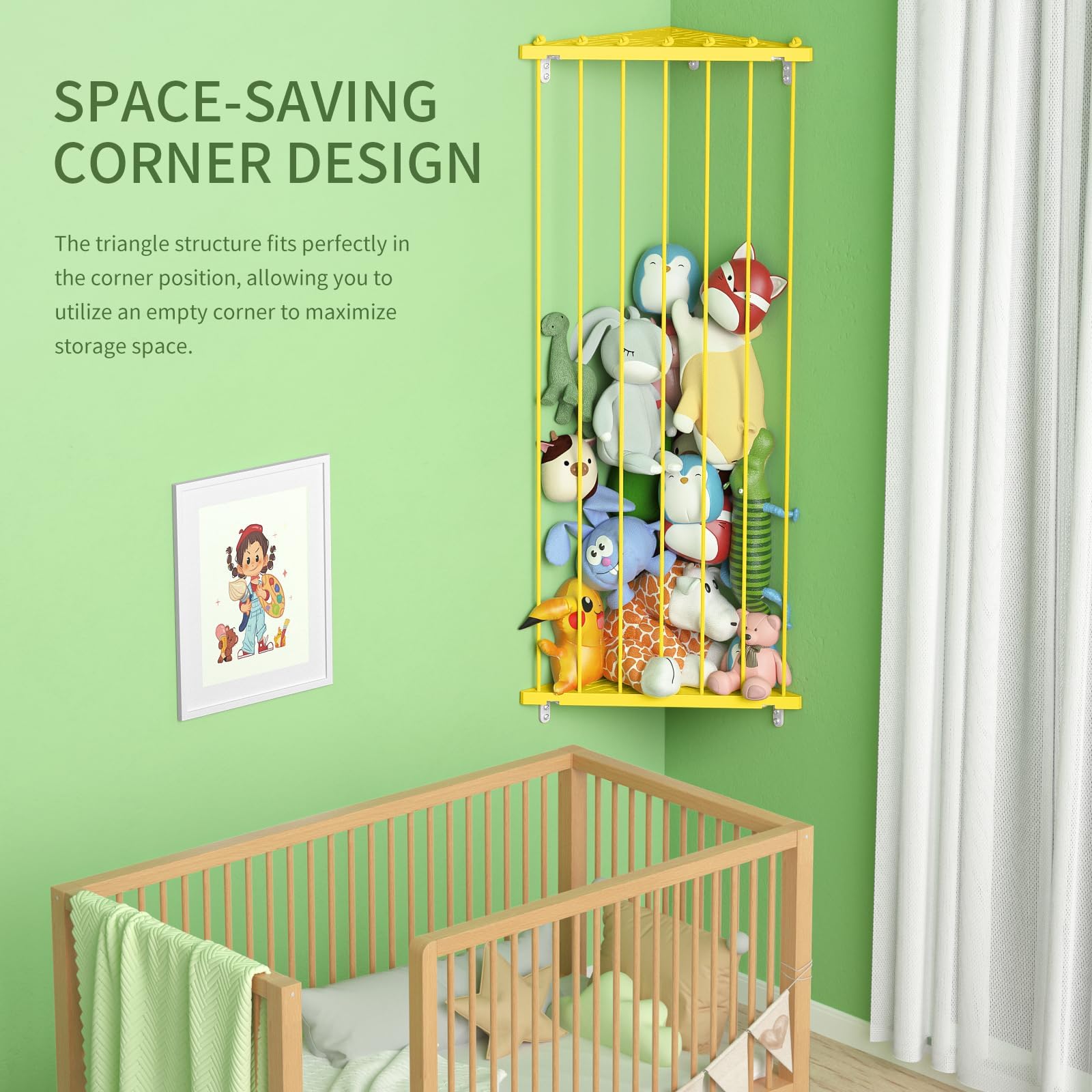 Befayoo elastic-rope system prevents plush toys from slipping or falling during use