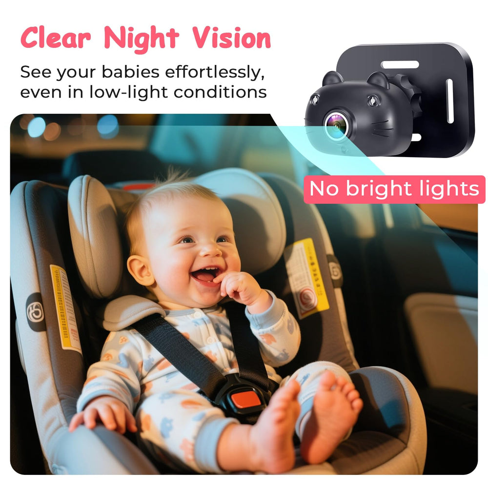 Befumly 360-degree rotation cameras capture flexible viewing angles on the road.