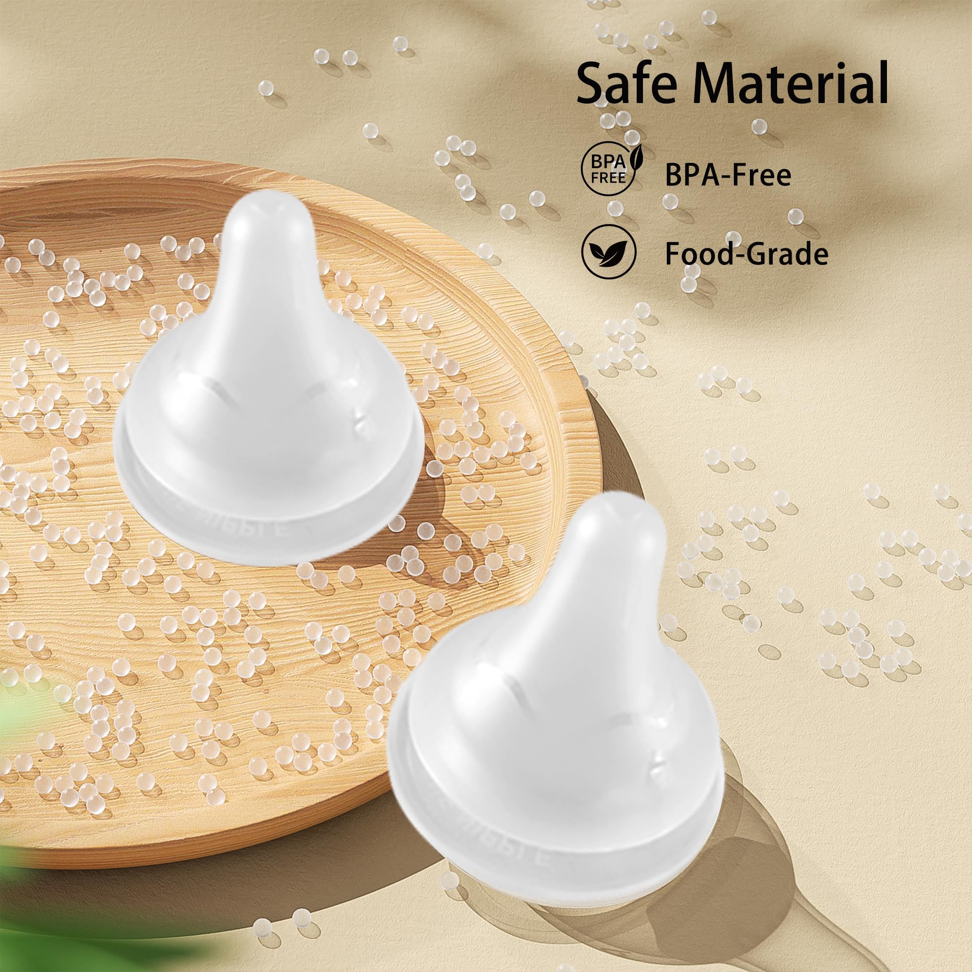 Beilastarx Nipples tips show proper washing with high-temperature water