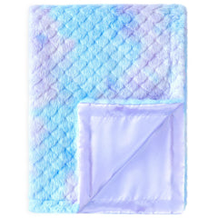 BEILIMU baby blanket front fluffy fleece offers cozy warmth and breathable comfort.