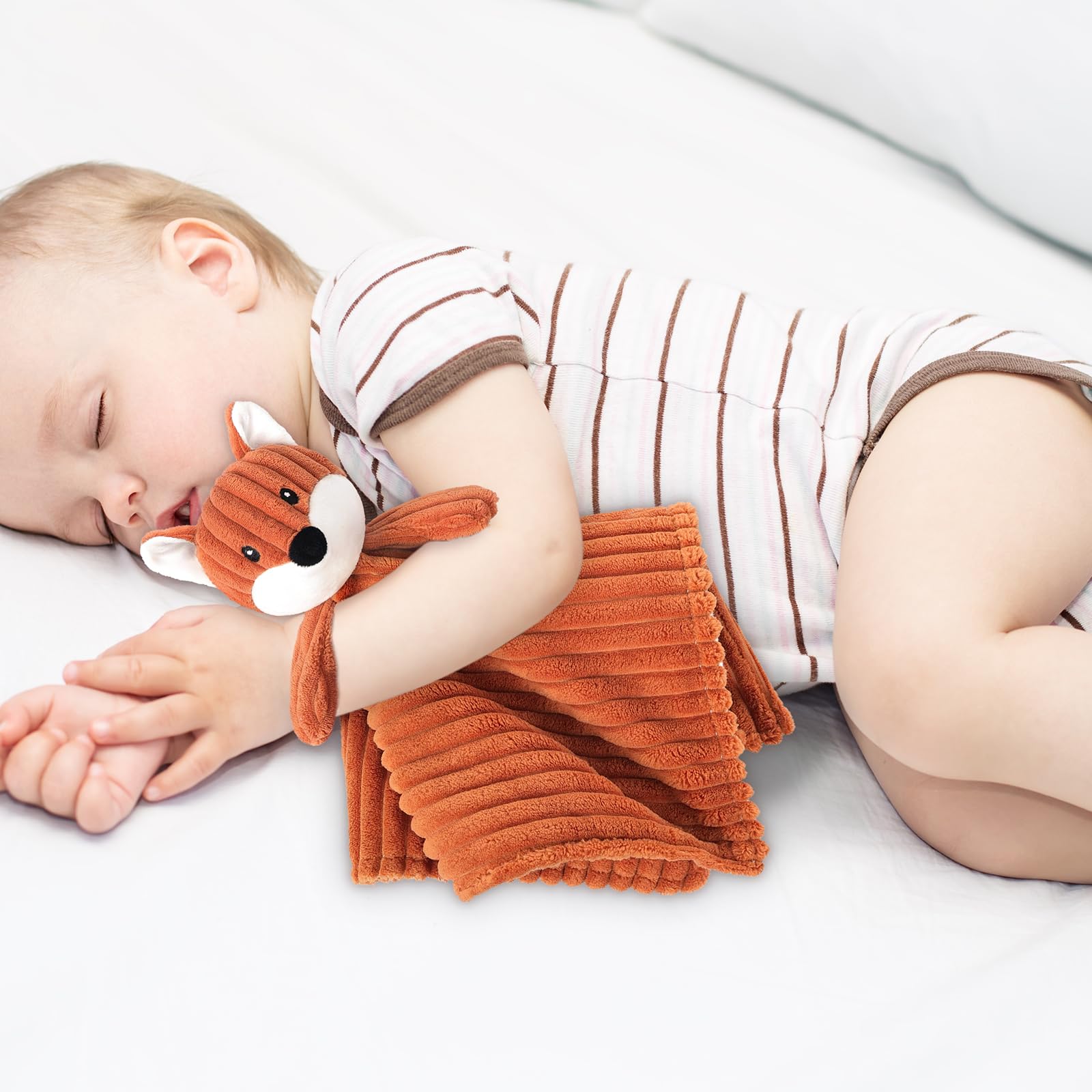 BEILIMU bedtime companion plush blanket supports naps and car travel comfort.