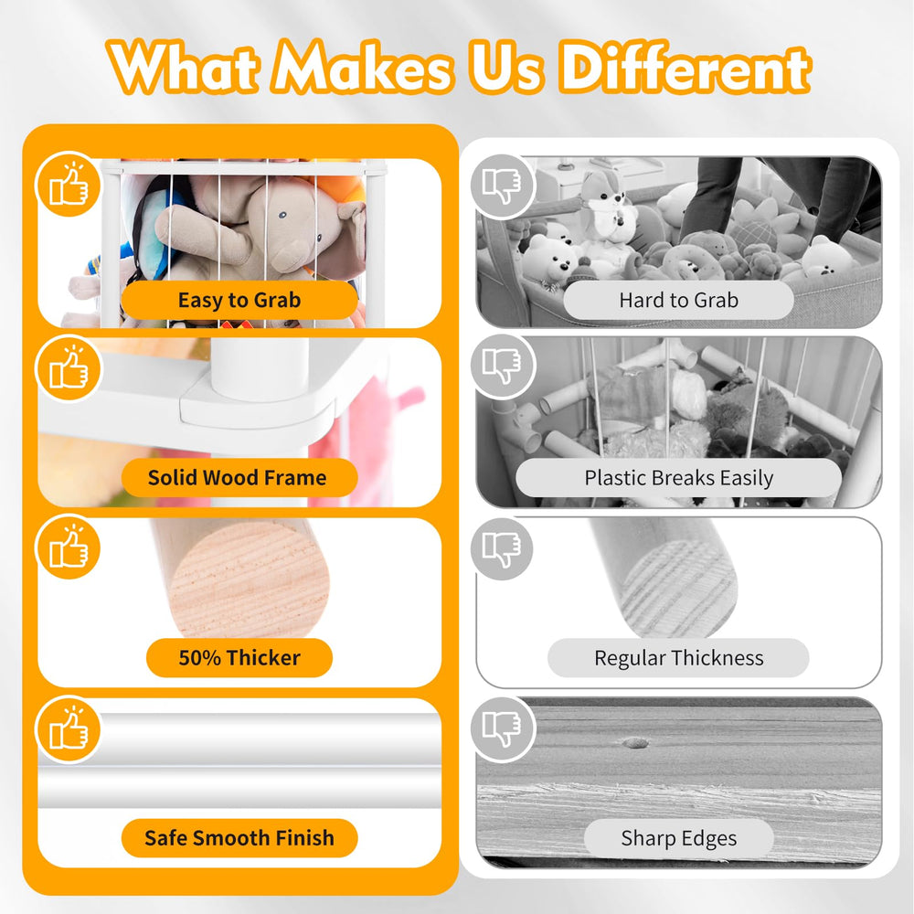 BEINGMATE Care chalkboard bonus lets kids label and decorate their storage area.