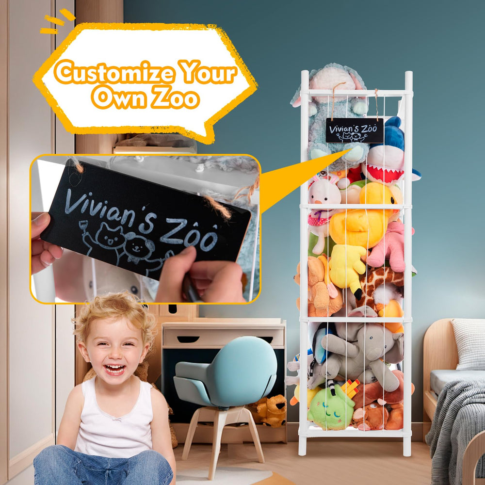 BEINGMATE Care gift-ready plush toy organizer offers practical storage appeal.