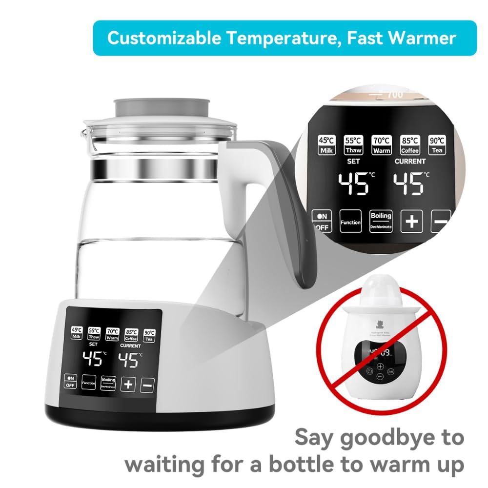 BEINGMATE multi function kettle for tea and coffee with adjustable temp