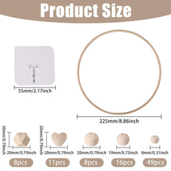 Beinkmake beads in 8mm, 19mm, 20mm offering tactile variety for sensory play