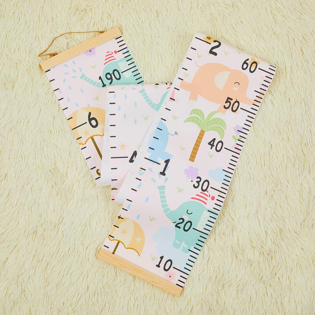 Beinou growth chart maintains floor clearance for easy cleaning