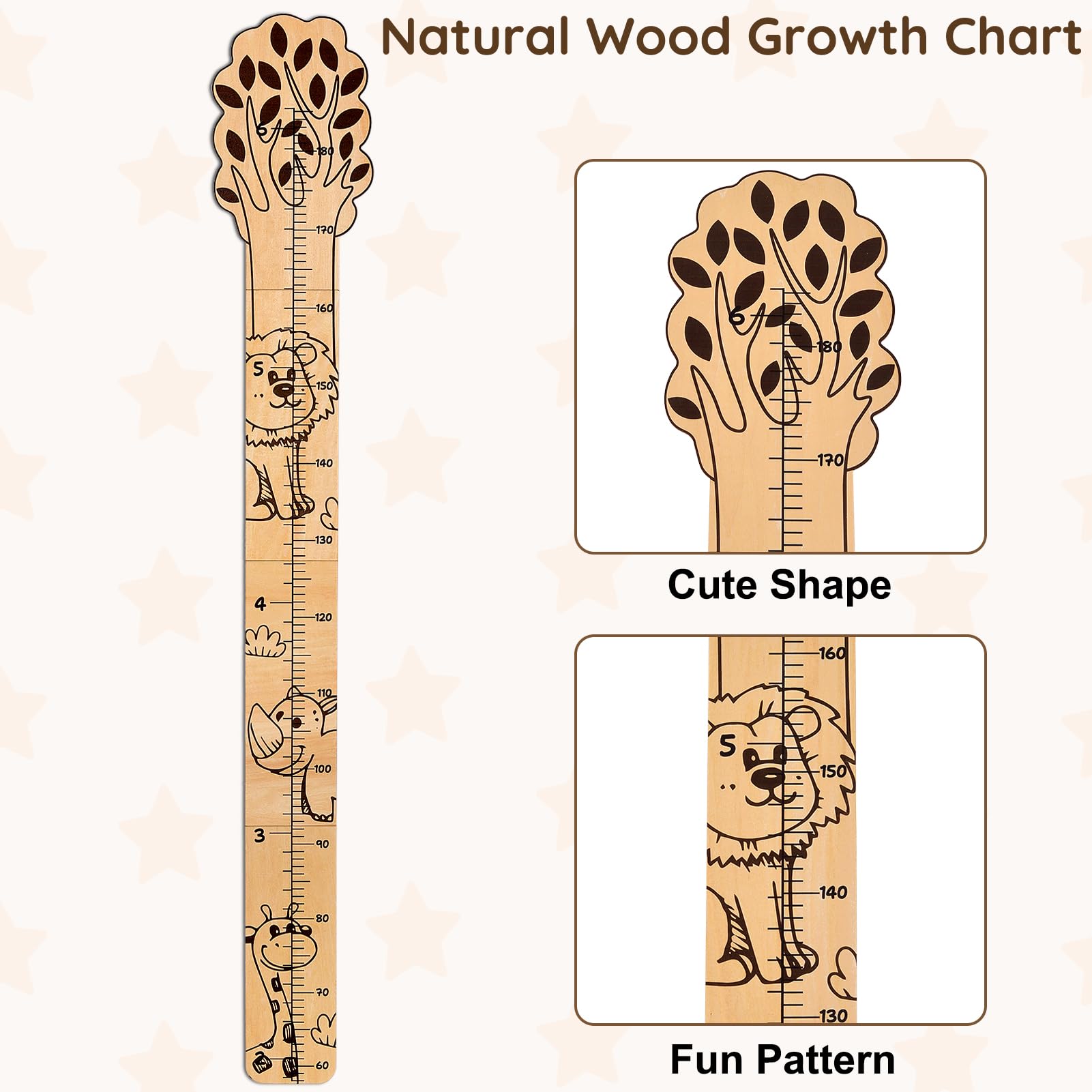 Beinou Growth Chart with space to write names and milestones