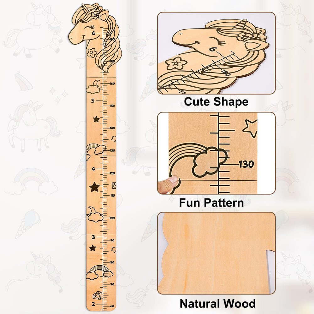Beinou growth chart room decor display in a nursery or playroom