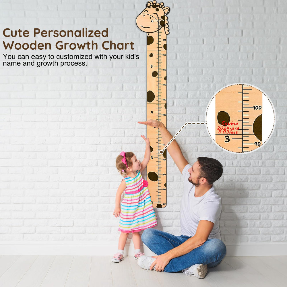 Beinou growth chart writing area enables names and notes for memory keeping