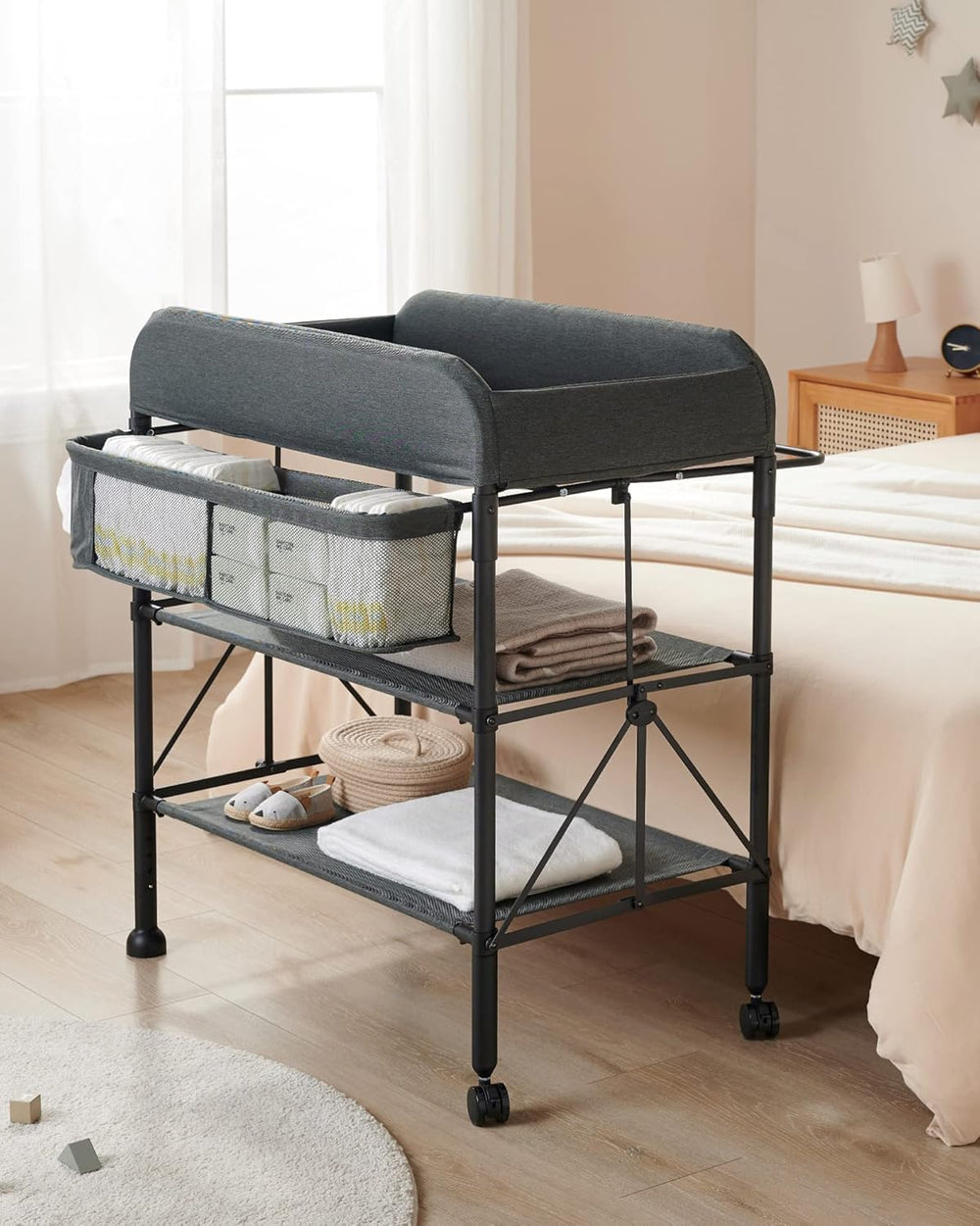 BEKA compact foldable design fits small spaces and unfolds quickly.