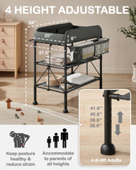 BEKA Diaper Changing Station demonstrates CPSCs and ASTM-certified safety for peace of mind.