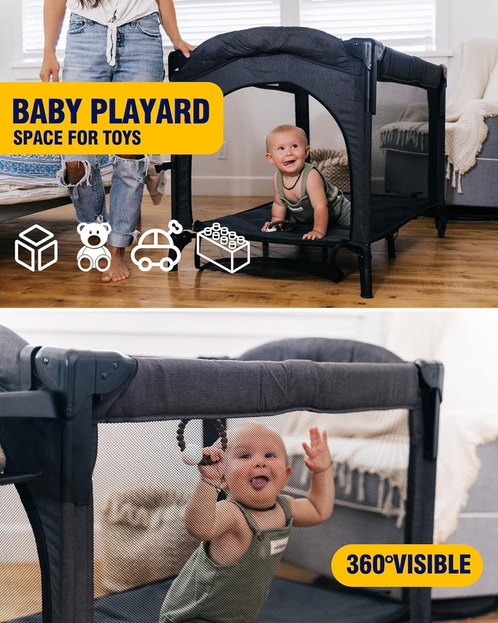 Beka bedside sleeper on lockable wheels for mobile setup