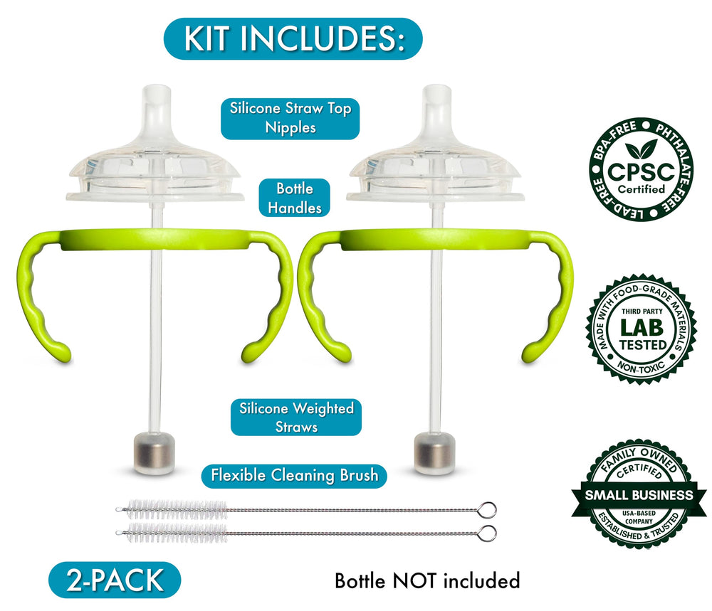 BelBeyo all-silicone weighted straw with no small parts