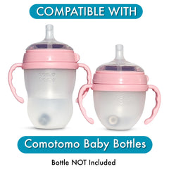 BelBeyo bottle-handles provide comfortable grip for little hands.
