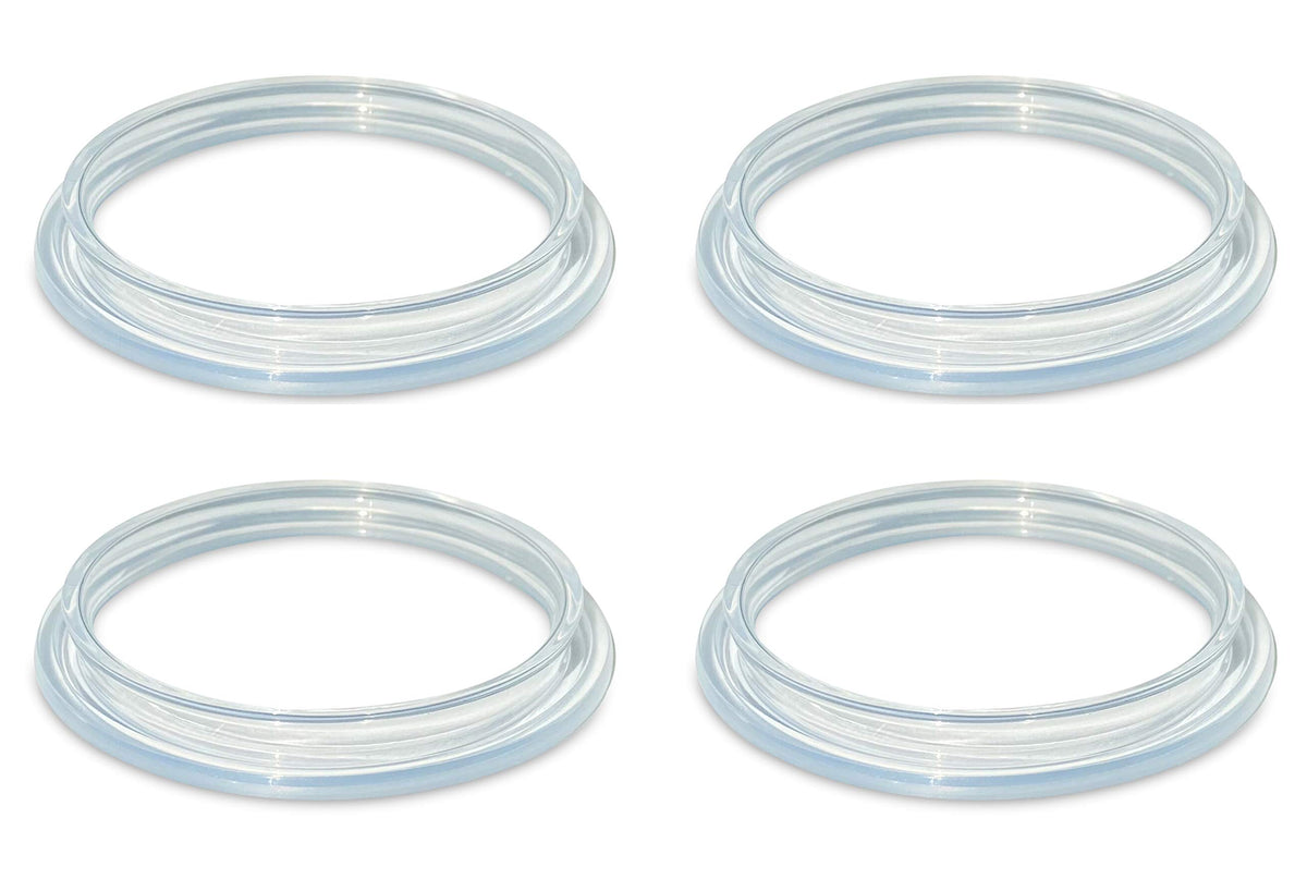 BelBeyo Comotomo storage lids front view for leak-proof travel