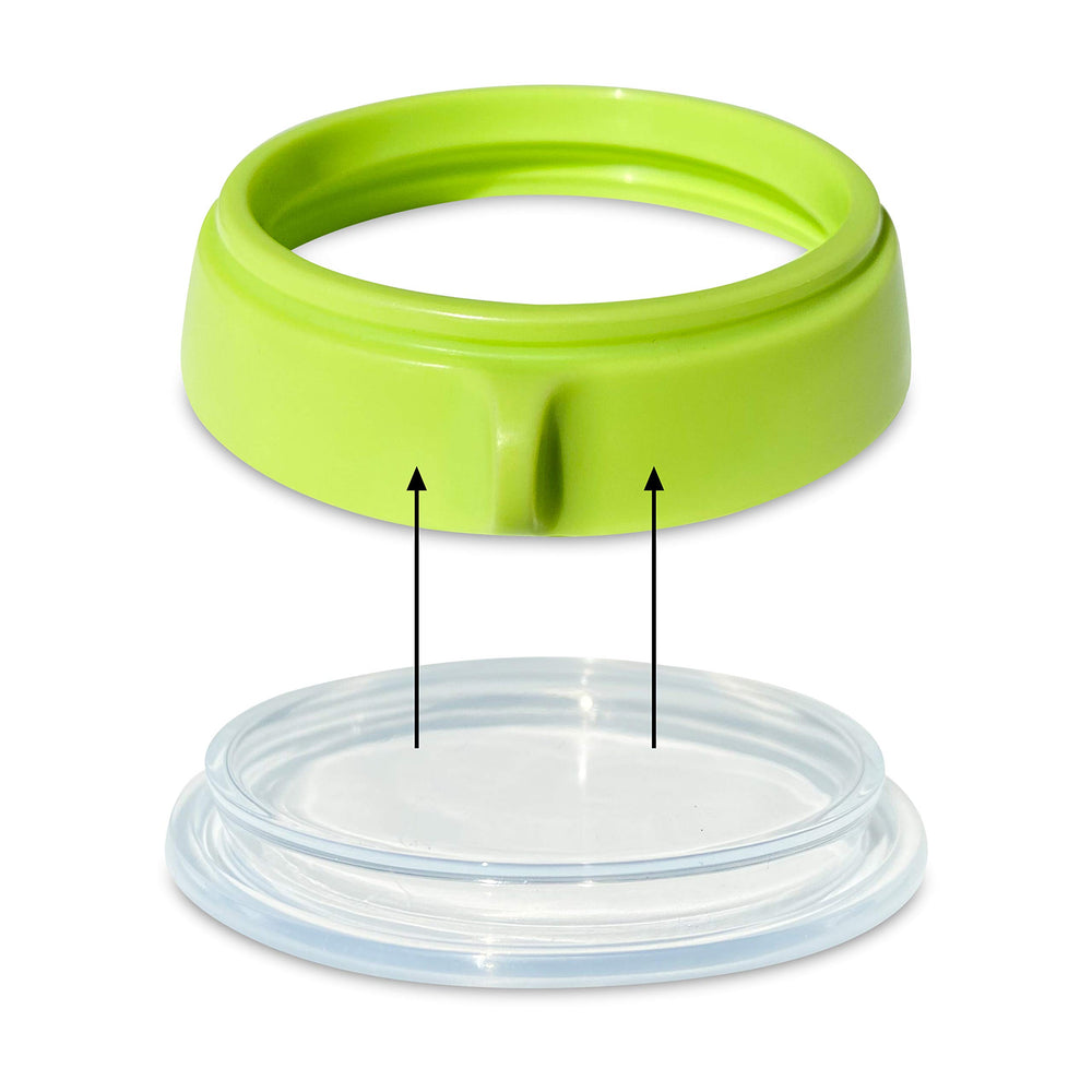 BelBeyo Comotomo lids BPA-free silicone close-up for safe storage