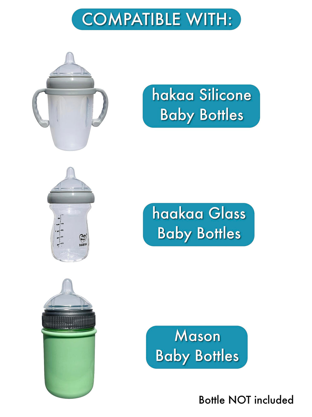 BelBeyo food-grade silicone nipples for spill-proof sippy cups.