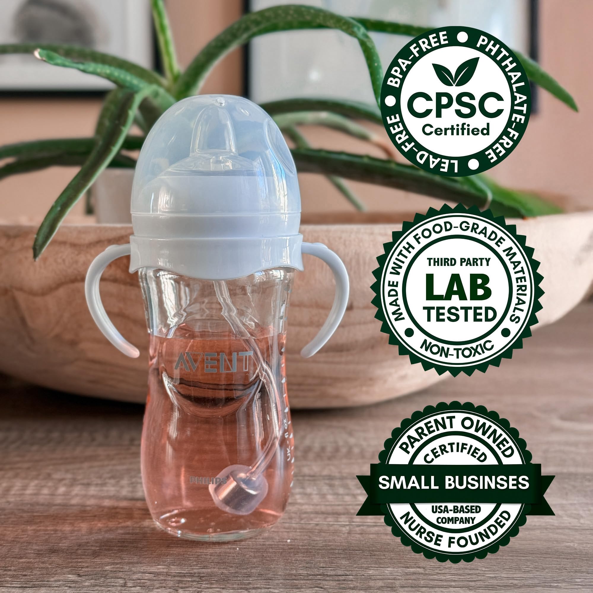 BelBeyo spill-proof spout in action for mess-free on-the-go sipping