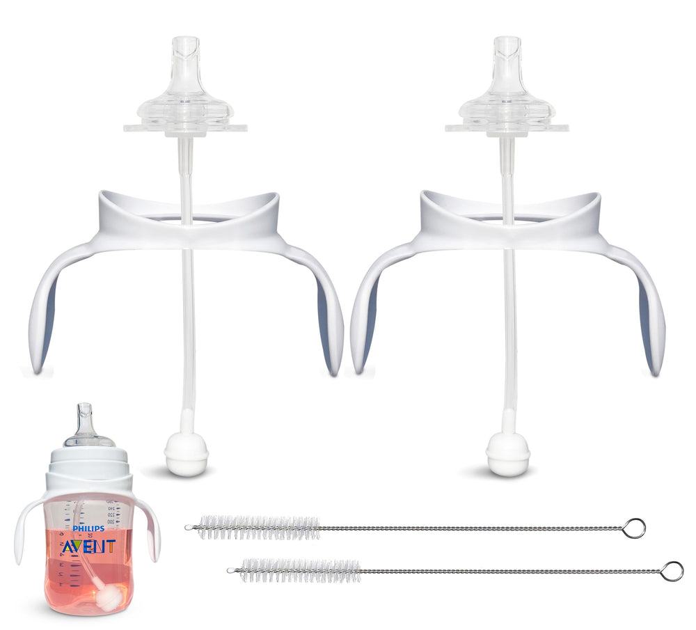 BelBeyo weighted straw for easy sipping in any position.